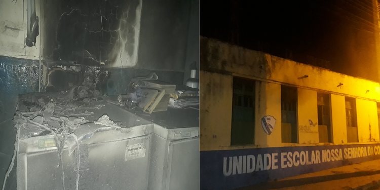 Incêndio destrói documentos em escola estadual de Barras